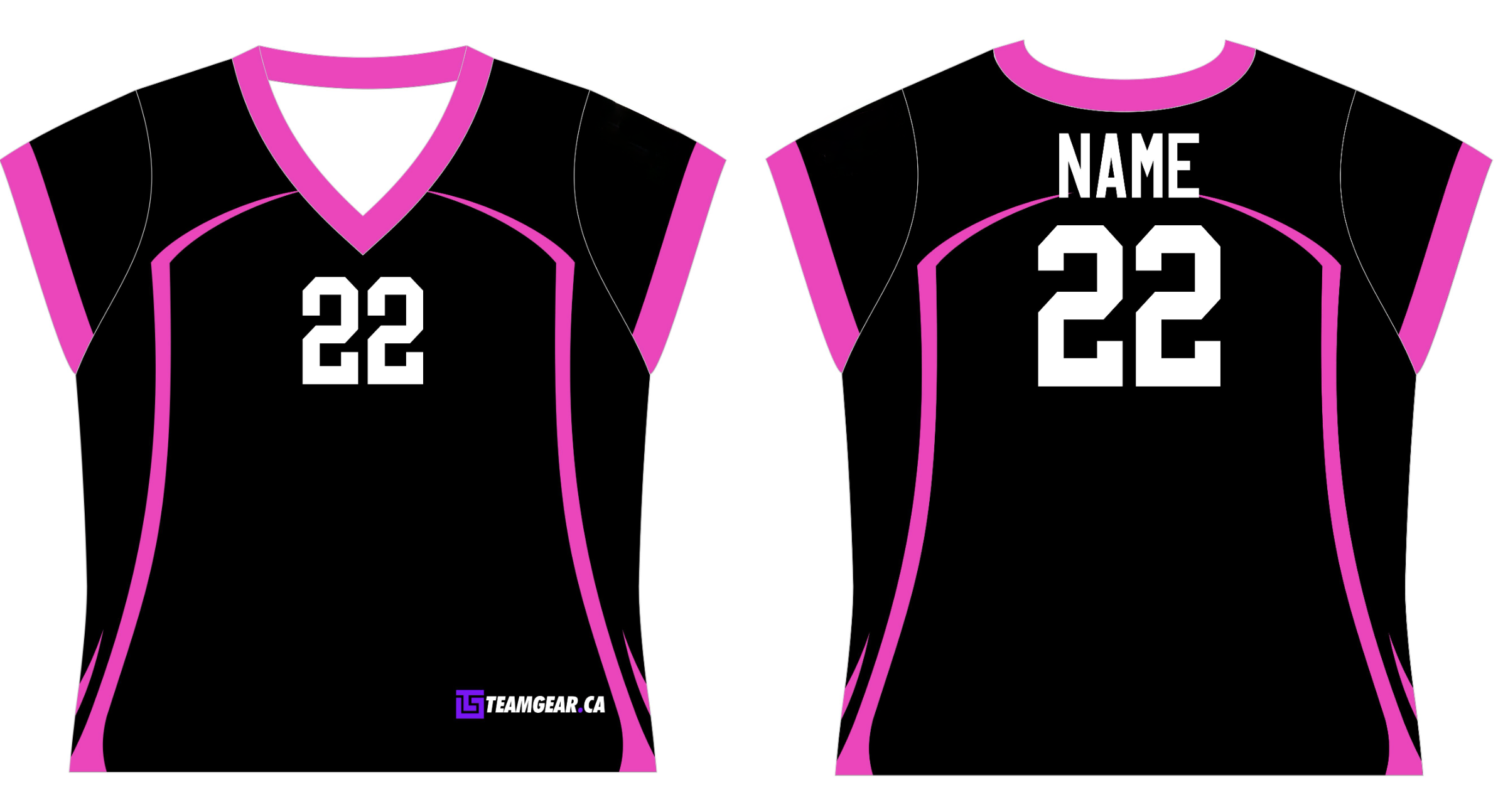 Custom Volleyball Jerseys TeamGear.ca Full Sublimation