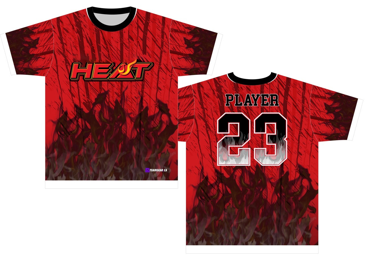 red Heat handball jerseys