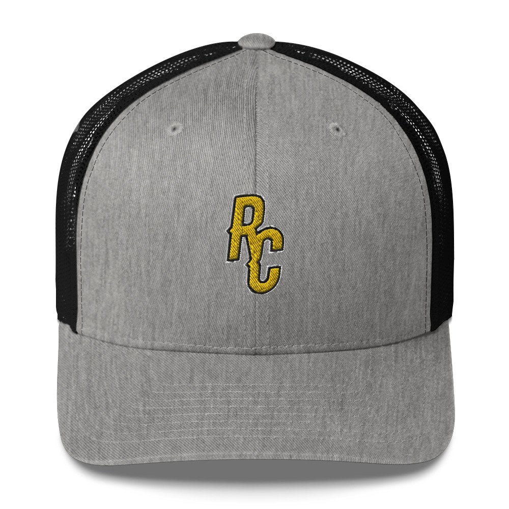Ray Cheesy ShowZone Trucker Hat in heather grey with black back