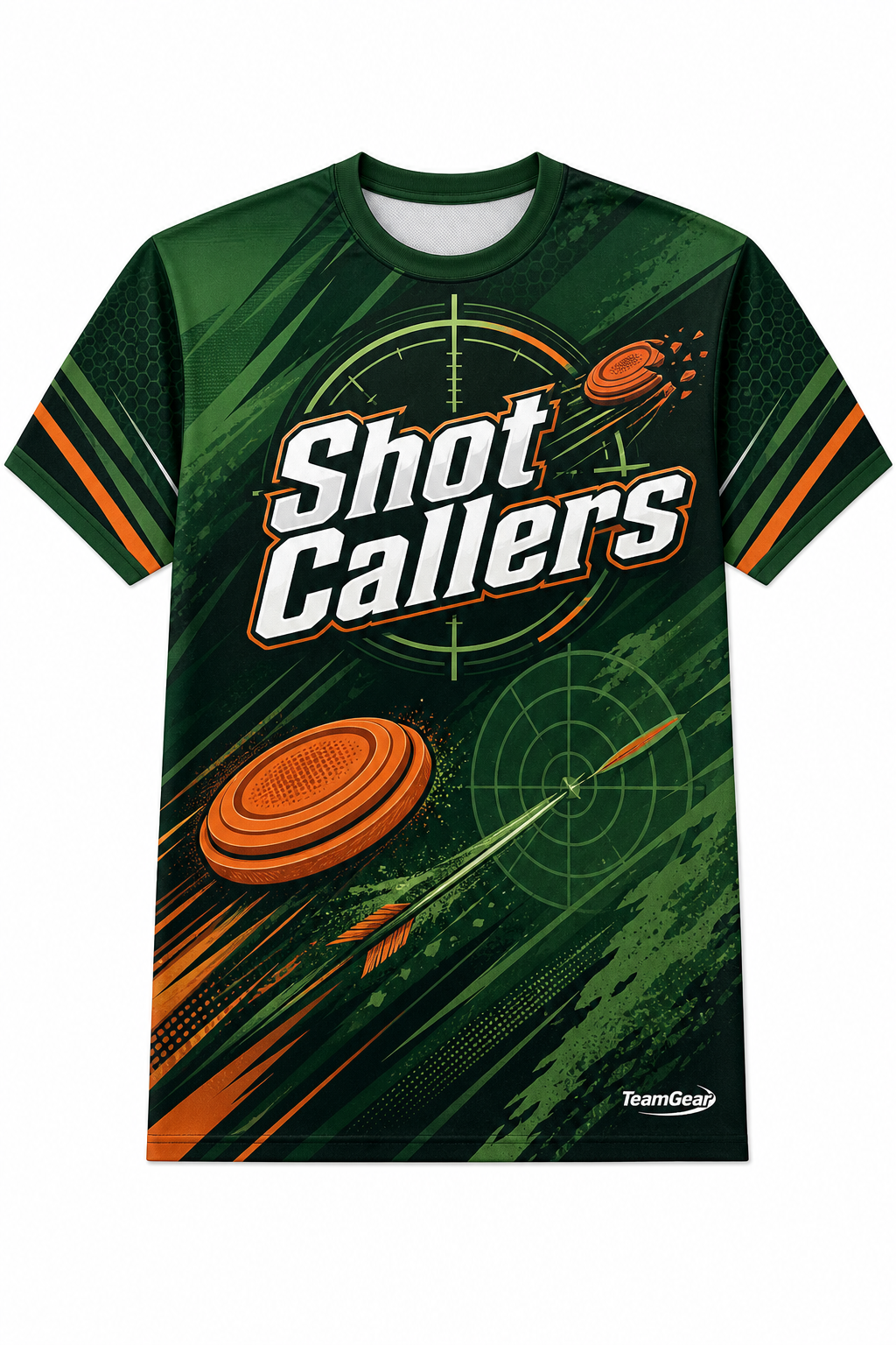 Shot Callers Green Shooting Jersey design