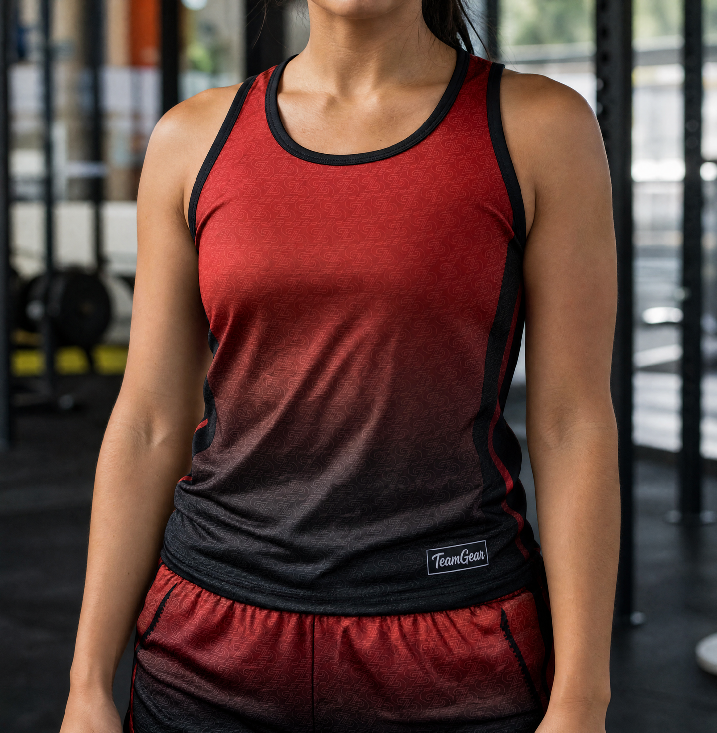 ShowZone Pyjama Bottoms with Pockets — custom pants worn on model — TeamGear Canada