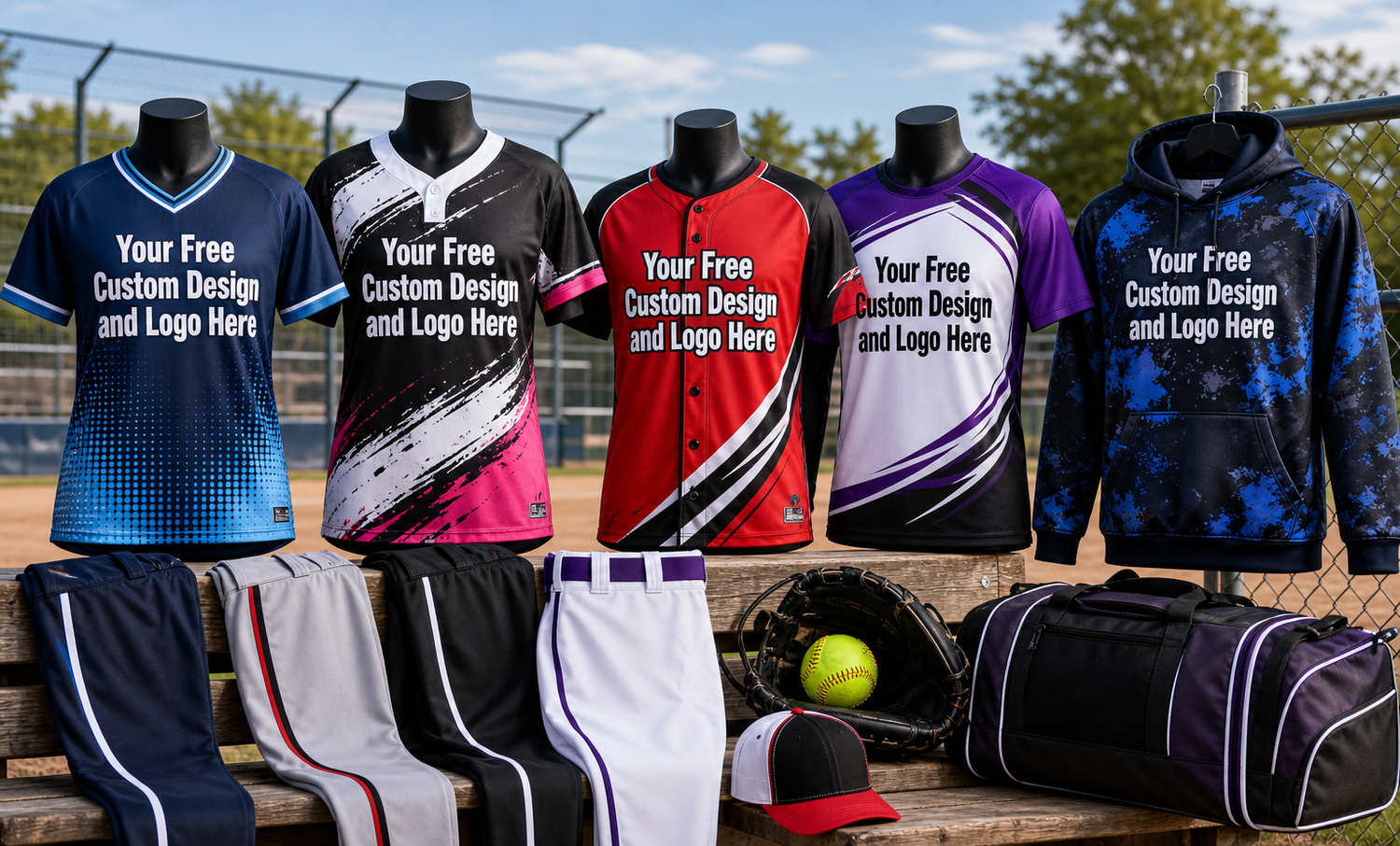 TeamGear sport page header