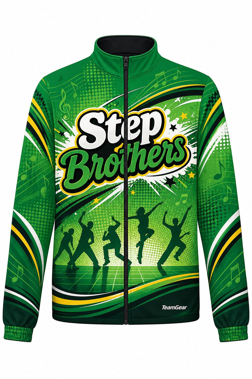 Step Brothers Green Dance Jacket design