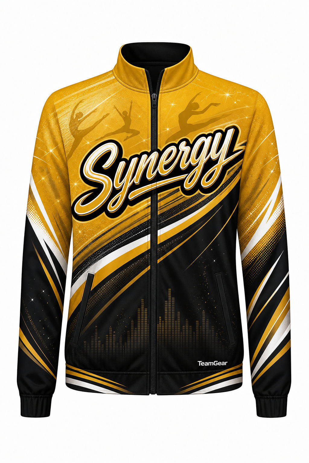 Synergy Gold Dance Jacket design