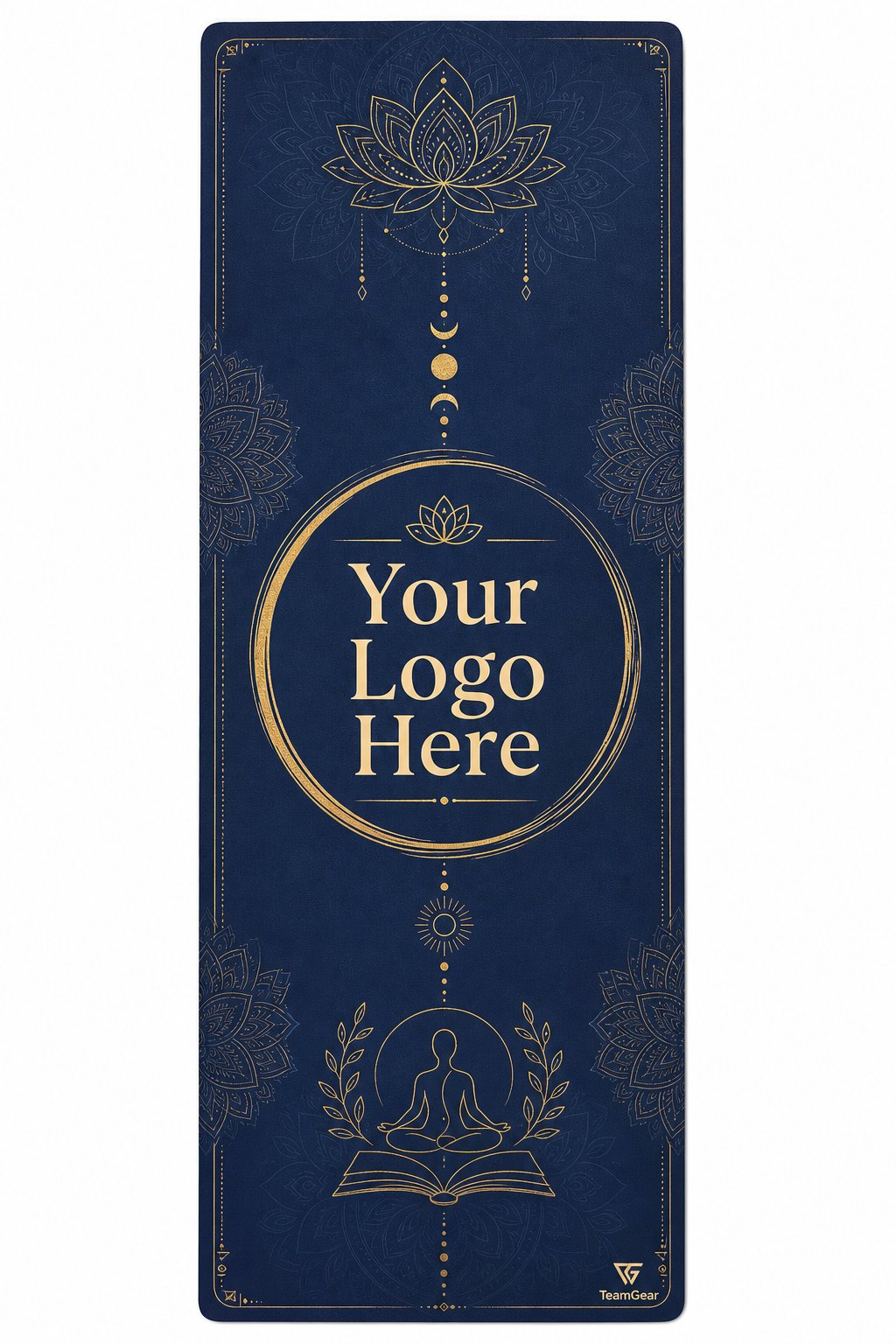 Teacher Training Custom Yoga Mat — custom yoga mat flat design — TeamGear Canada