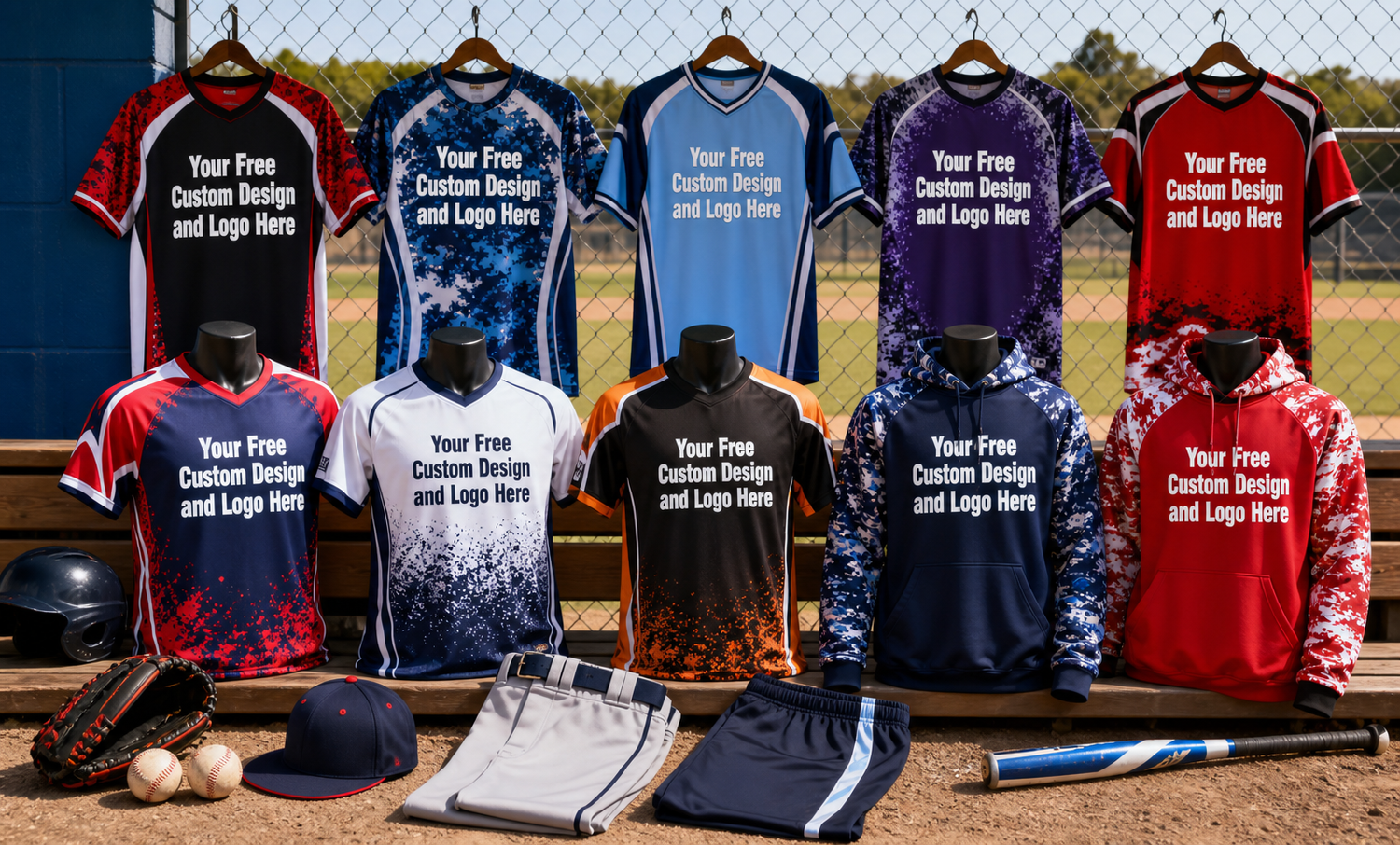 TeamGear sport page header