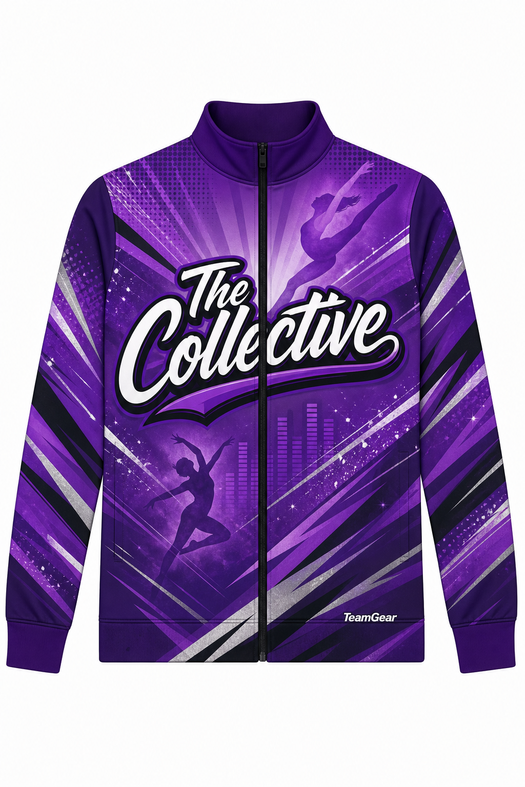 The Collective Purple Dance Jacket design