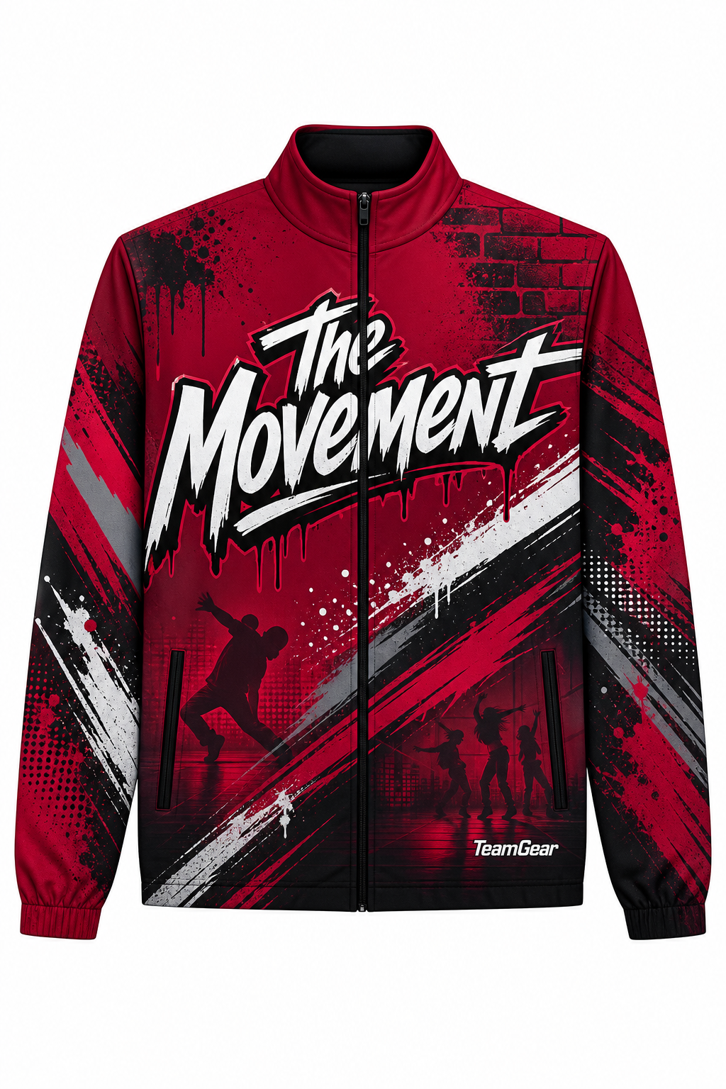 The Movement Crimson Dance Jacket design