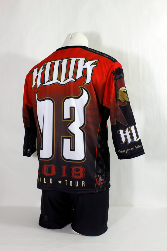 custom full sublimation 3/4 sleeve jerseys for field hockey made in Canada