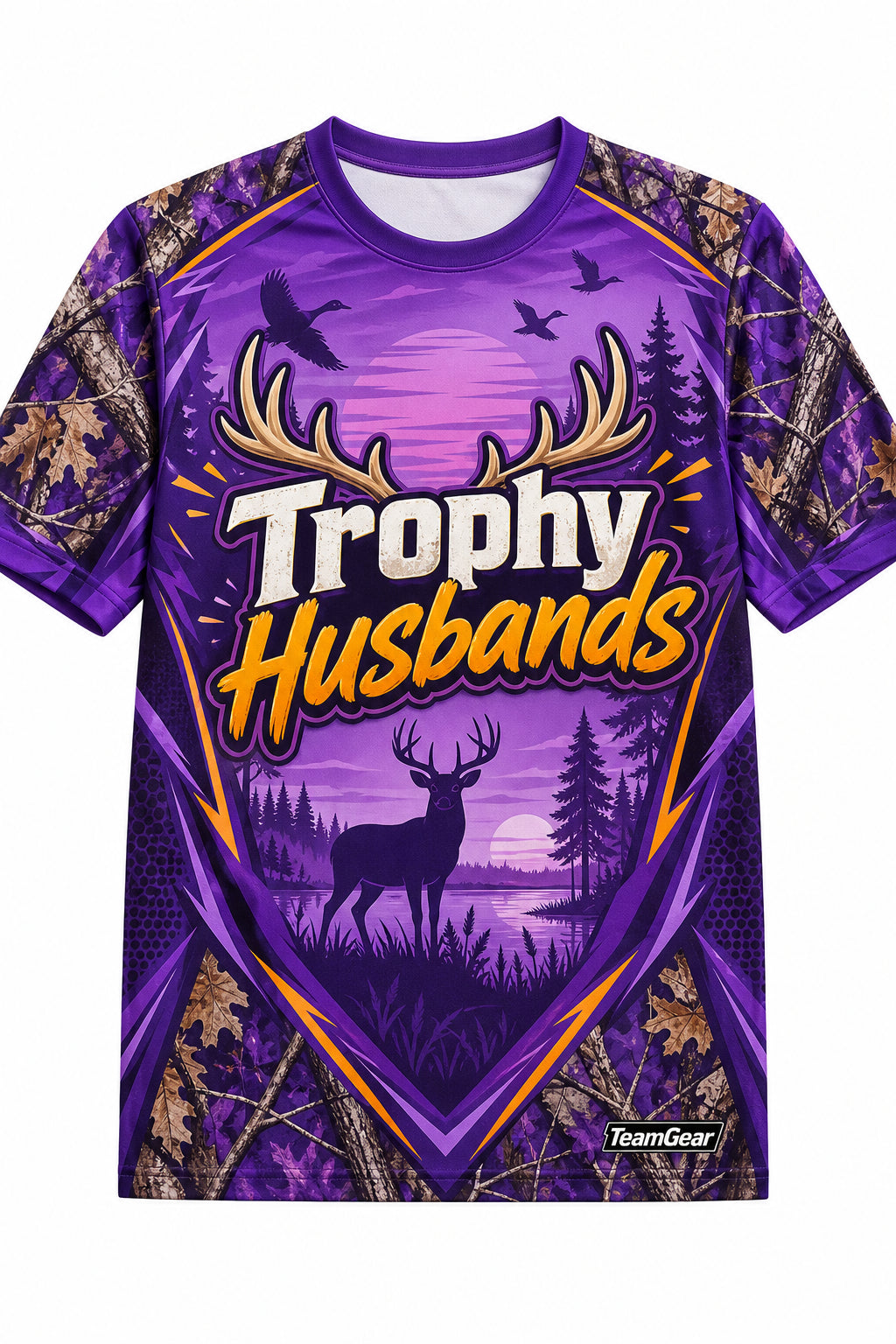 Trophy Husbands Purple Hunting Jersey design
