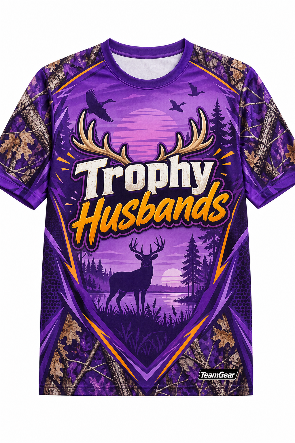 Trophy Husbands Purple Hunting Jersey design