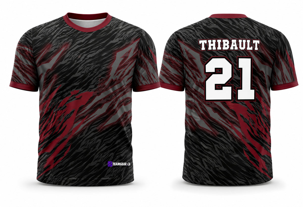 Wild Softball Jersey - front and back view