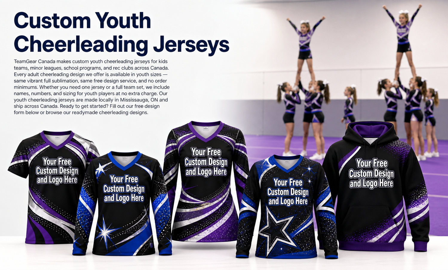 TeamGear sport page header
