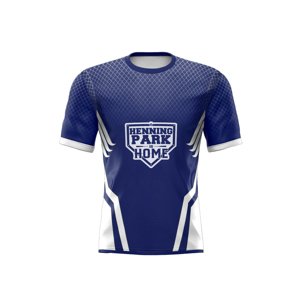 Henning Park baseball jersey full sublimation made in Canada