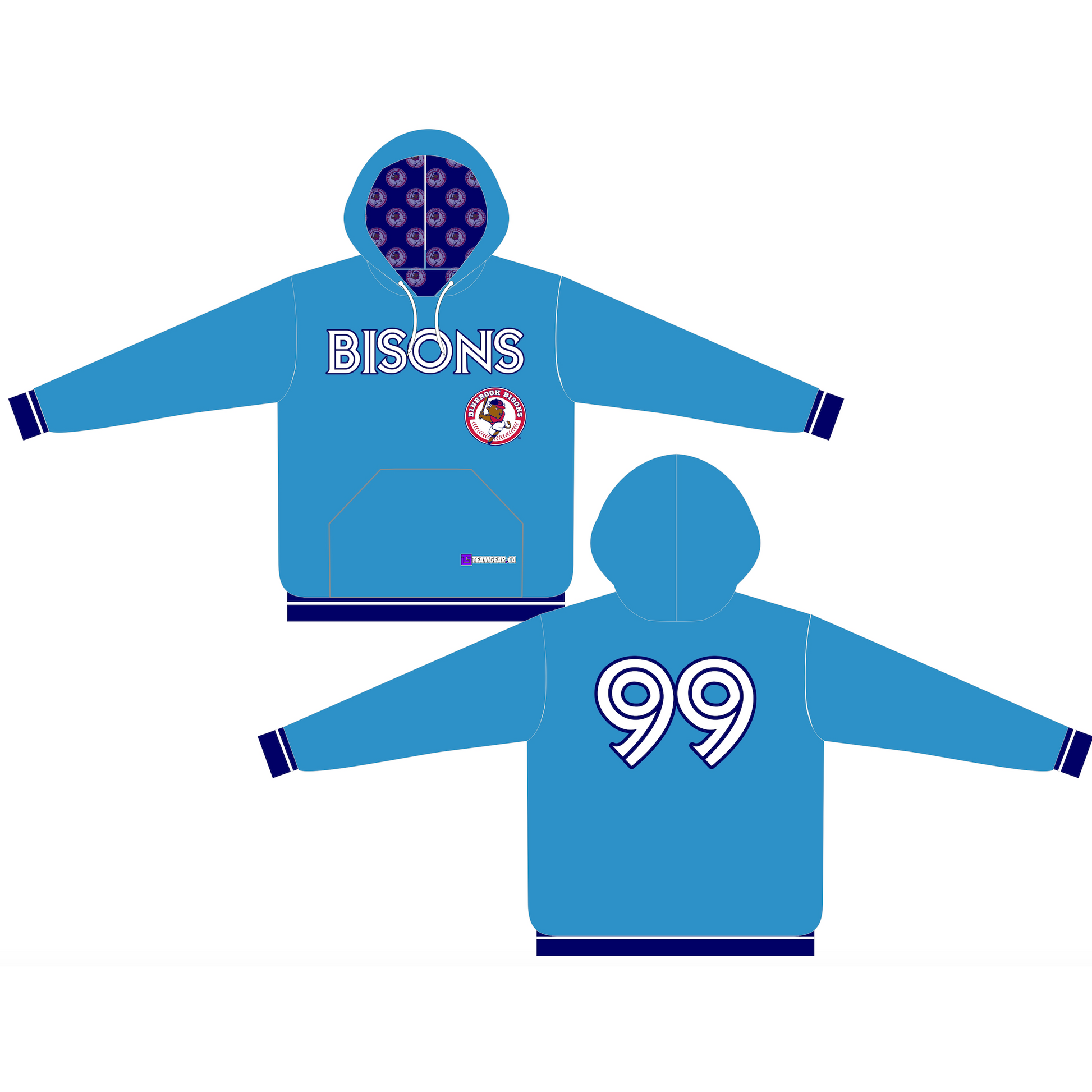 Custom Hoodie for Bisons