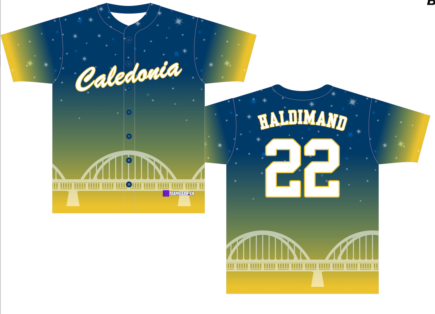 henning park caledonia themed jersey. Custom designed, limited edition City Link jerseys available at teamgear.ca